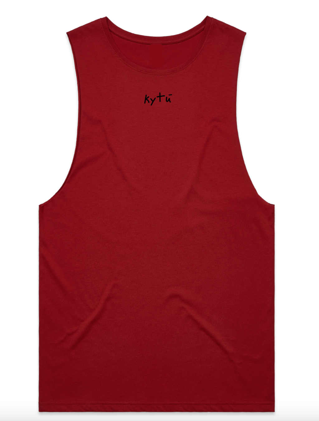 Passion/Everything Raw Edge Cut Off Tank