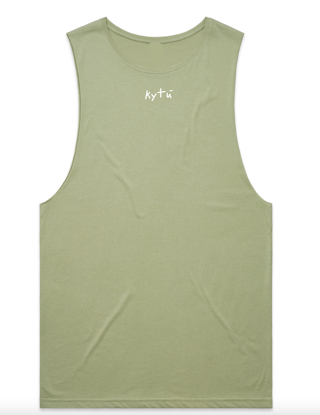 Passion/Everything Raw Edge Cut Off Tank